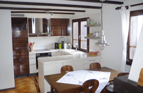 Ernen Apartment | Bright quiet apartment with great views of the mountains for hiking and skiing