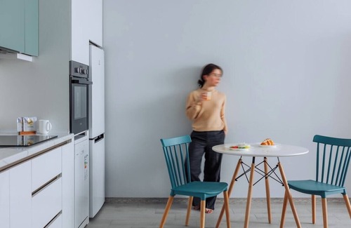 Kentron Apartment | Bright Studio/City view/Balcony/Self-Checkin