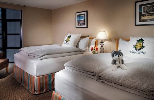 University District Hotel | Bright Two Queen Stay, Near Burke Museum, Staypineapple, 2 Rooms