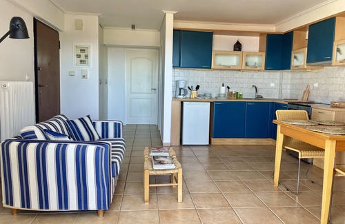 Saronida Apartment | Brilliant Bay Apartment - Breathtaking Sea View