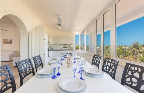 Fumarola Villa | Brilliant Ostuni Villa | 4 Bedrooms | Villa Galatosa | Large Open Terrace with.