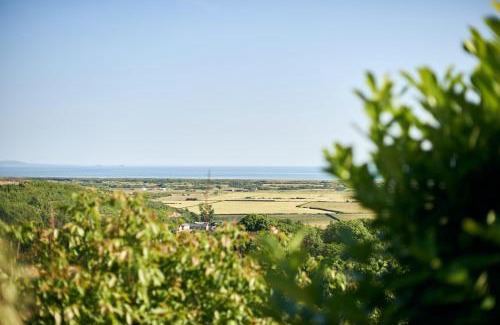 Llanybri House | Brofallen- Spacious pet friendly bungalow with amazing coastal views