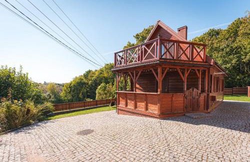 Drohiczyn House | Bug Na Skarpie - Domek Wypoczynkowy z Jacuzzi i Kominkiem