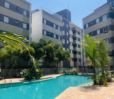 Estufa II Apartment | Burgos Home resort Jardim das Palmeiras Ubatuba JP