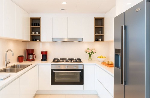 Trade Center Apartment | Burj K +Fountain Life Style XL Home w/Mall Access