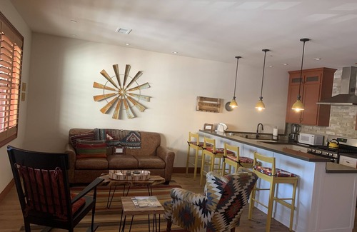 Los Alamos Apartment | Butch Cassidy at the Los Alamos Mercantile