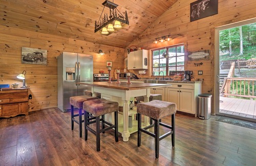 Butler Cabin | Butler Cabin on 19 Acres w/Hot Tub & Fire Pit!