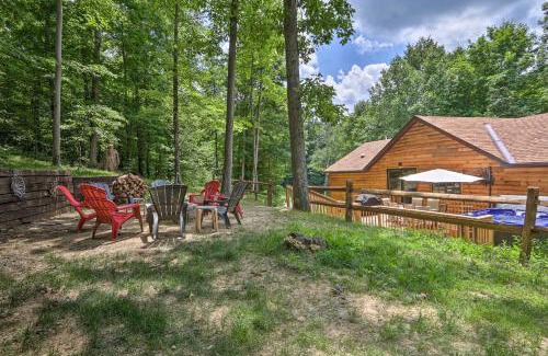 Butler House | Butler Cabin on 19 Acres with Hot Tub and Fire Pit!
