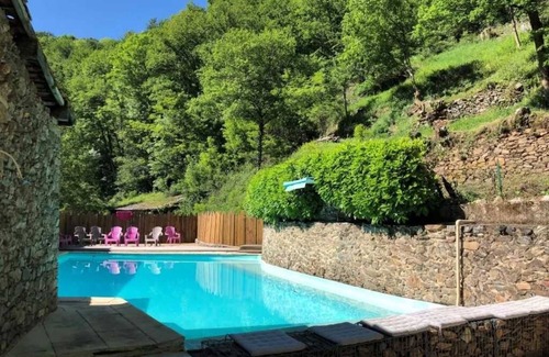 Saint-Constant-Fournoules Cabin | Cabane 3 étoiles - Piscine - ccaae0d
