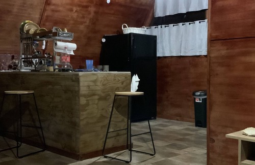 Lares Cabin | Cabaña 787nScape from reality in a cozy cabinnsteps to a geological place.