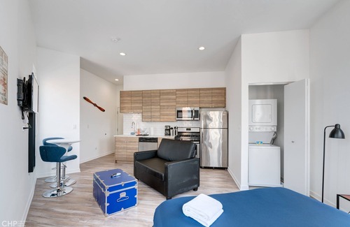 River West Apartment | Cabin 201 by 747 Lofts
