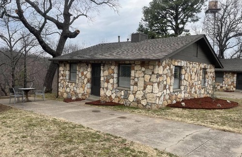 Dennis Cabin | Cabin One on waterfront point across from Monkey Island at Stony Point Resort