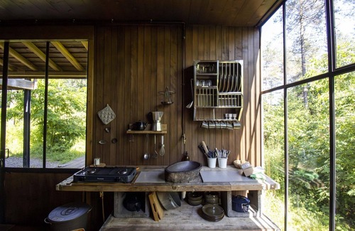 Maaseik House | Cabin with covered terrace at a height of 3.5 metres