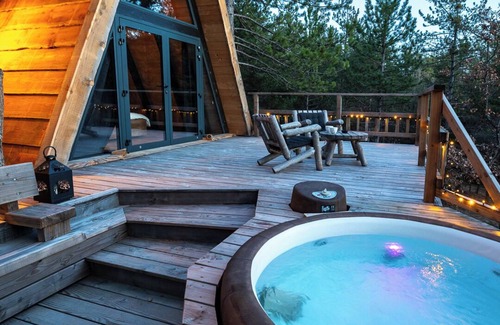 Serres Cabin | Cabin with private Jacuzzi - Petite Buëch