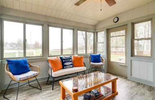 Cadillac House | Cadillac Vacation Rental with Dock on Lake Mitchell!