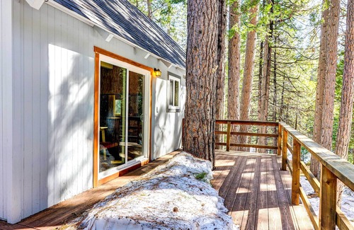 Cold Springs Cottage | California Cabin Rental - Hike, Ski, Boat!