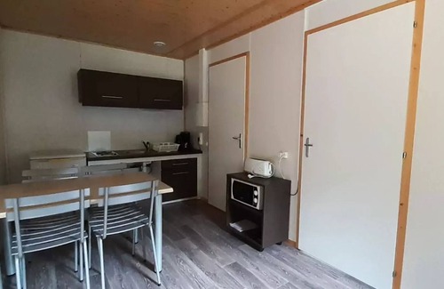 Navarrenx Ski Chalet | Camping Beau Rivage * - Chalet Privilege 35m2 - PMR 2 bedrooms - 6 people