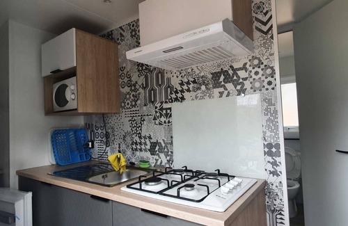 Estavar House | Camping Enclave Mobil-Home "NARCISSE" 4pers