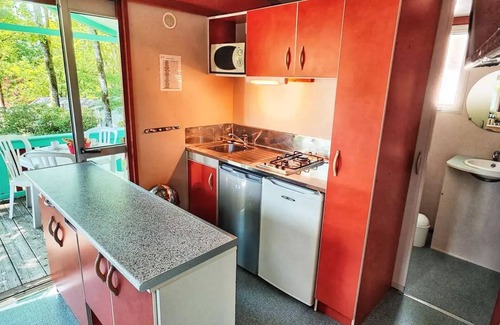Beaumont-du-Perigord Ski Chalet | Camping de la Colombière * - Chalet MOOREA 33.15 m2 - 2 bedrooms 5 people