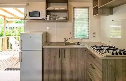 Chateauneuf-de-Galaure House | Camping Le Château de Galaure* - Comfort 4-room mobile home for 6 people