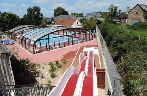 Cahagnolles House | Camping L'Escapade * - Mobile home Bali 17.8 m2 (1 bedroom) + terrace 2 people