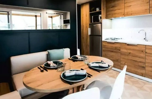 Saint-Cricq House | Camping Lac de Thoux* - Family Premium 3 Rooms 4 People Air Conditioned