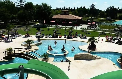 Saint-Cricq House | Camping Lac de Thoux* - Mobile home Loggia Classic 3 rooms 4 people Air-conditioned