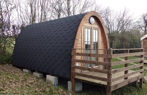 Verteillac Ski Chalet | Camping Le Pontis* - Atypical Chalet Tonneau 2 people