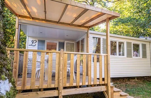 Pont-de-Salars House | Camping Les Terrasses du Lac**** - Cozy 3-Room Mobile Home 4 adults and 1 child under 12 years old