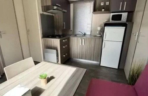Lussas House | Camping maeva Escapades Ludo Parc * - Cozy Mobile Home 3 Rooms 4 People Air Conditioned