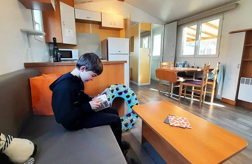 Bauduen House | Camping Tikayan Rives du Lac de Sainte Croix* - Mobile home Colorado Eco 3 rooms 4/6 people Air-conditioned