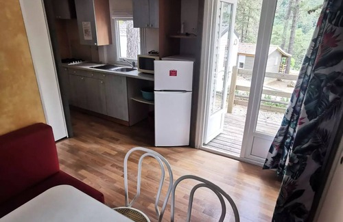 Ucel House | Camping Ushuaïa Villages les Pins d'Ucel * - PIC VERT - Mobile home 28 m² 5 to 6 people - 5 people. included in the price