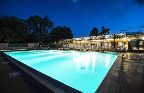 Goudargues House | Campsite Flower le Saint Michelet* - Mobile home Riviera Confort 3 rooms 4 people Air-conditioned