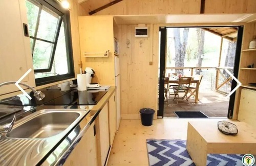 Moncrabeau House | Campsite Le Mouliat * - Chalet on stilt, 2 bedrooms, 27m2+13m2 4 people