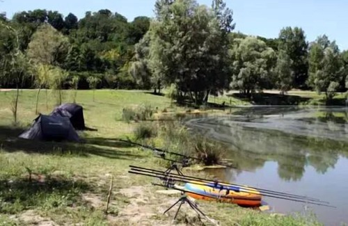 Pont-du-Chateau House | Campsite Les Sablons ** - Mobilhome for 4 People