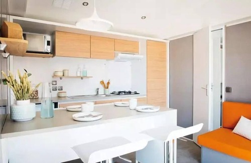 Chastanier House | Campsite Les sous bois du Lac * - Ophéa 3-room privilege mobile home for 6 people