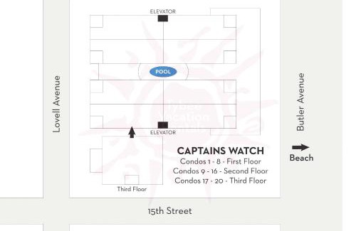 Tybee Island Apartment | Captains Watch 17