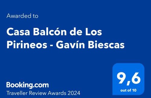 Gavin Apartment | Casa Balcón de Los Pirineos - Gavín Biescas