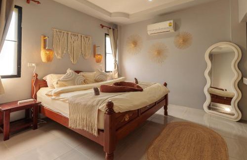 Thong Sala House | Casa Eden - Double King Bed - Peaceful Garden Retreat - 4K SmartTV