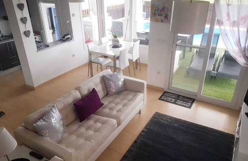 Torre-Pacheco Villa | Casa Jacks, Great Frontline Golf Villa With Private Pool And Free Wi-Fi