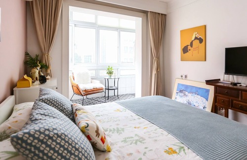 Xuhui Apartment | 【Casa Mia】 in the City Center FFC area close to Middle Huaihai /Heng Shan Road