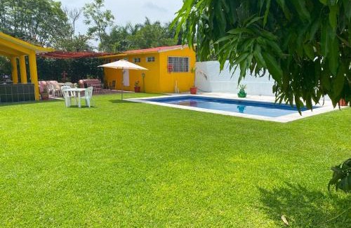 Ayala House | "Casa San Miguel" Alberca privada, jardín, wifi, proyector,asador a 15 min de Cuautla en Morelos