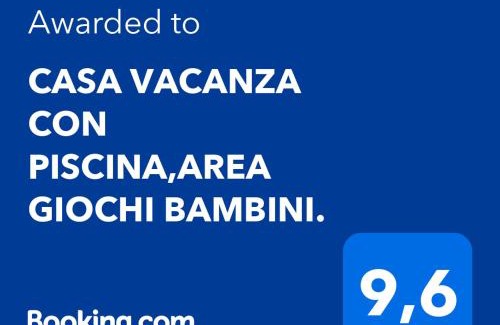 Torrone Villa | CASA VACANZA CON PISCINA,AREA GIOCHI BAMBINI.