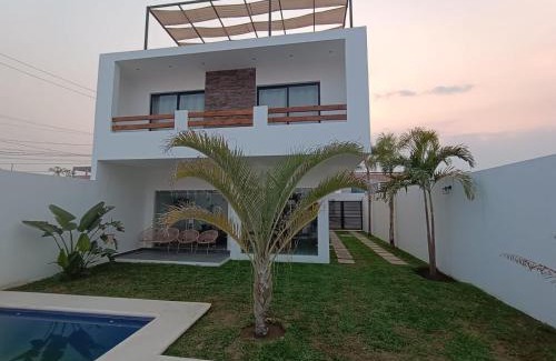 Tequesquitengo House | Casa VillaTeques alberca jacuzzi