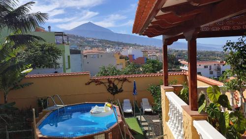 La Vera House | Casa" VISTAS AL TEIDE" mar Piscina privada parking cubierto gratuito en las instalaciones