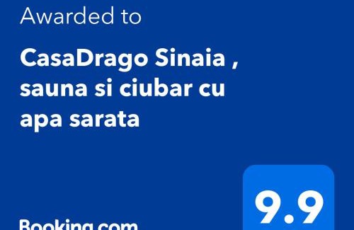 Sinaia House | CasaDrago Sinaia , sauna si ciubar cu apa sarata
