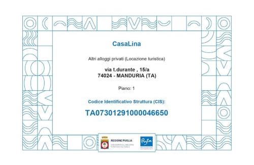 Manduria Apartment | CasaLina Apartment