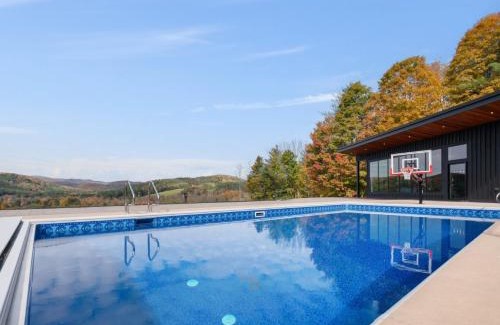 Woodstock House | Casita Alta - Woodstock, VT - Main House & Pool House with Private Heated Pool and Mountain Views