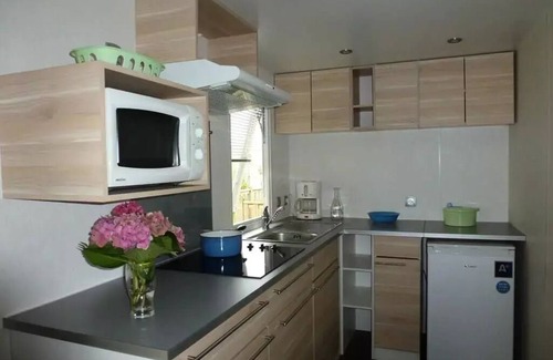 Sainte-Catherine-de-Fierbois House | Castel Camping Parc de Fierbois * - Mobile home - 2 bedrooms - 1 bathroom - Comfort 4 people