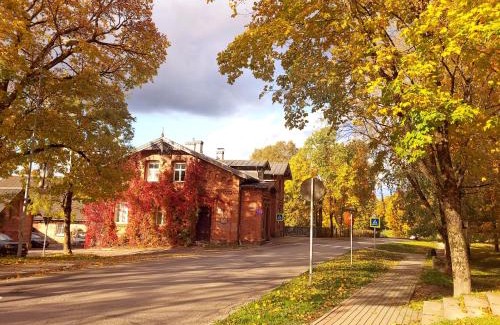Cesis Apartment | Castle Park Apartment with sunset veranda